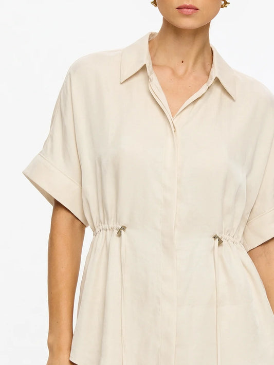Kivari Jaxon Shirt- Champagne