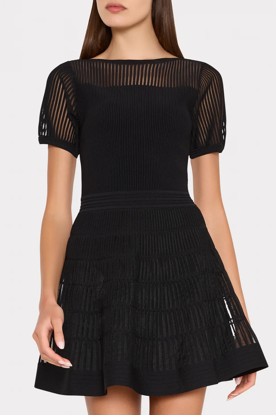MILLY Danica Knit Mini Dress