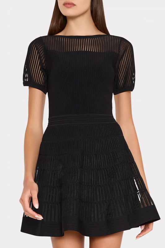 MILLY Danica Knit Mini Dress