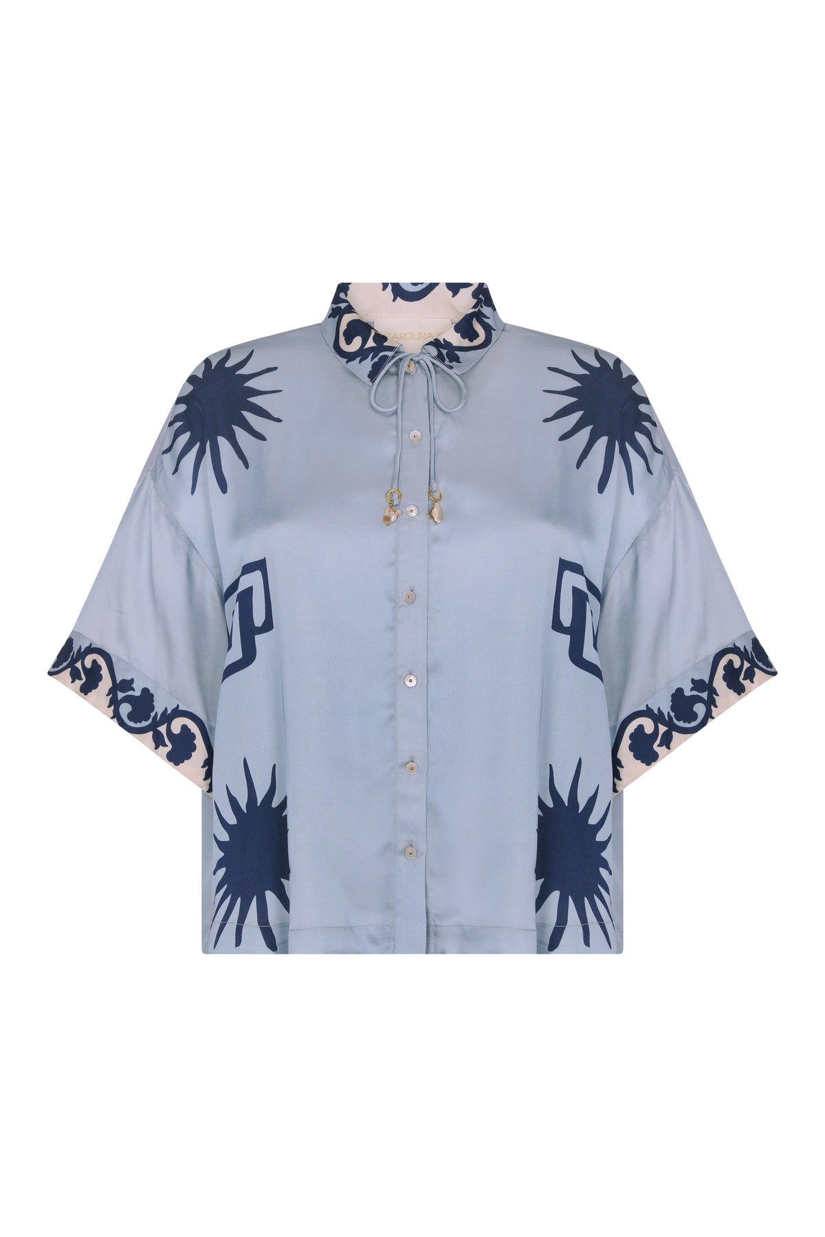 Carolina K Kimono Top Sun Chacana Blue