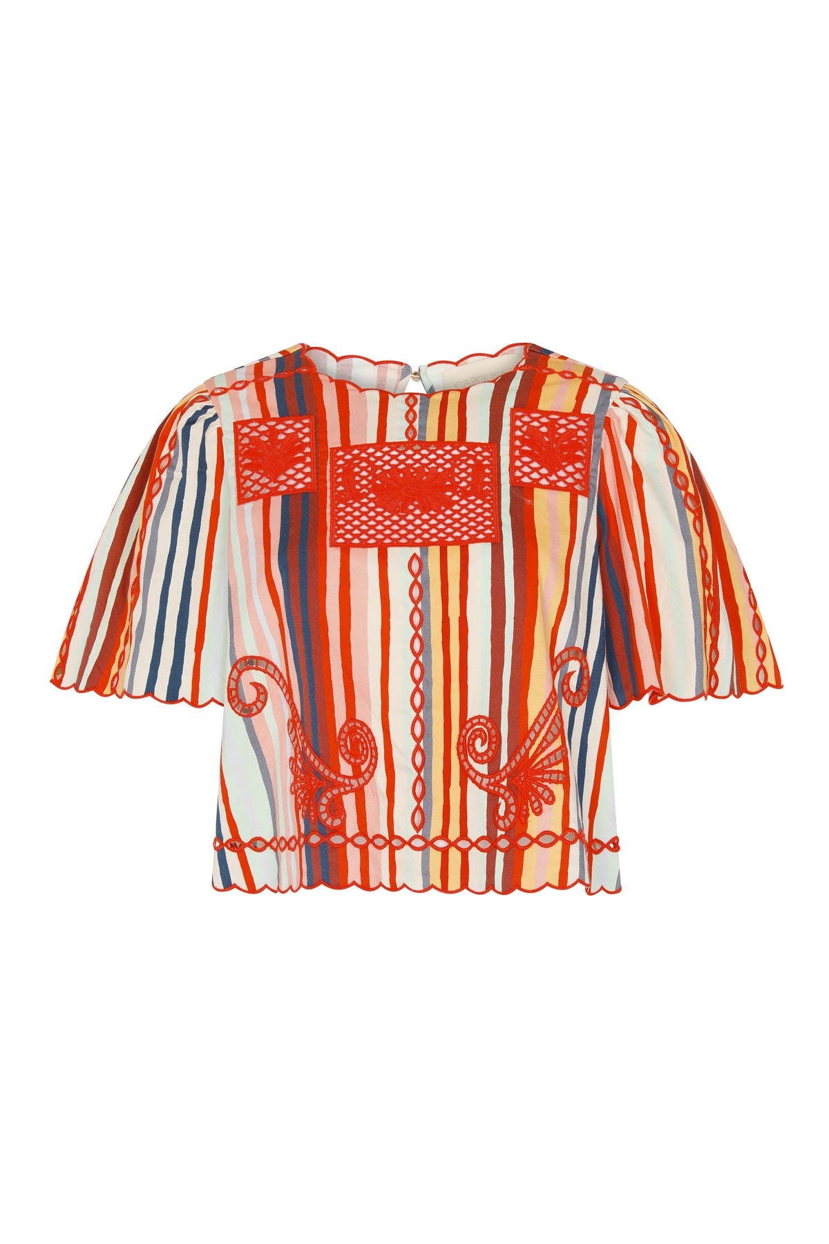 Carolina K Lela Top- Multi Stripe