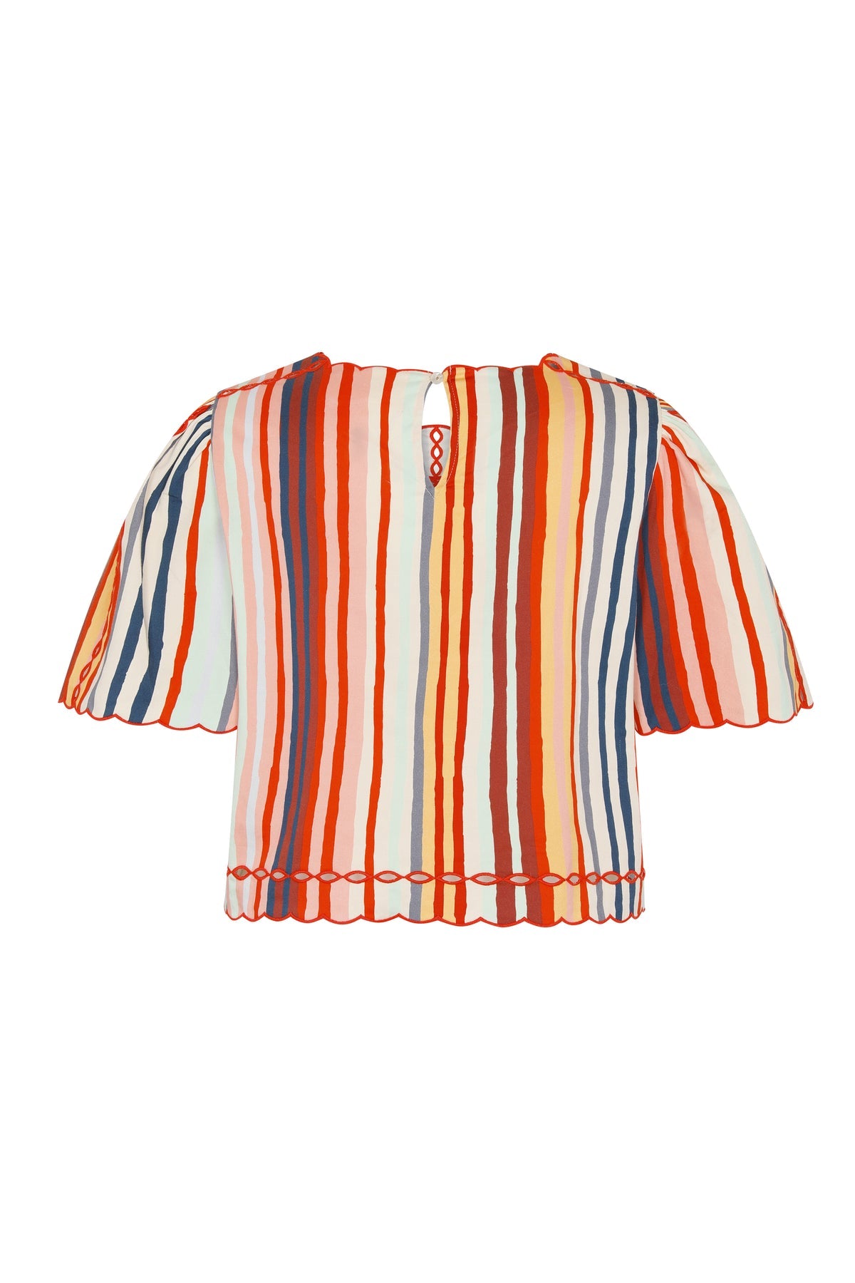 Carolina K Lela Top- Multi Stripe
