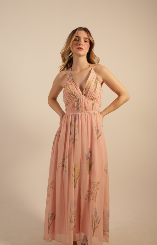 Kleid Marcela Garden Multi Peach