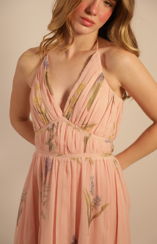 Kleid Marcela Garden Multi Peach