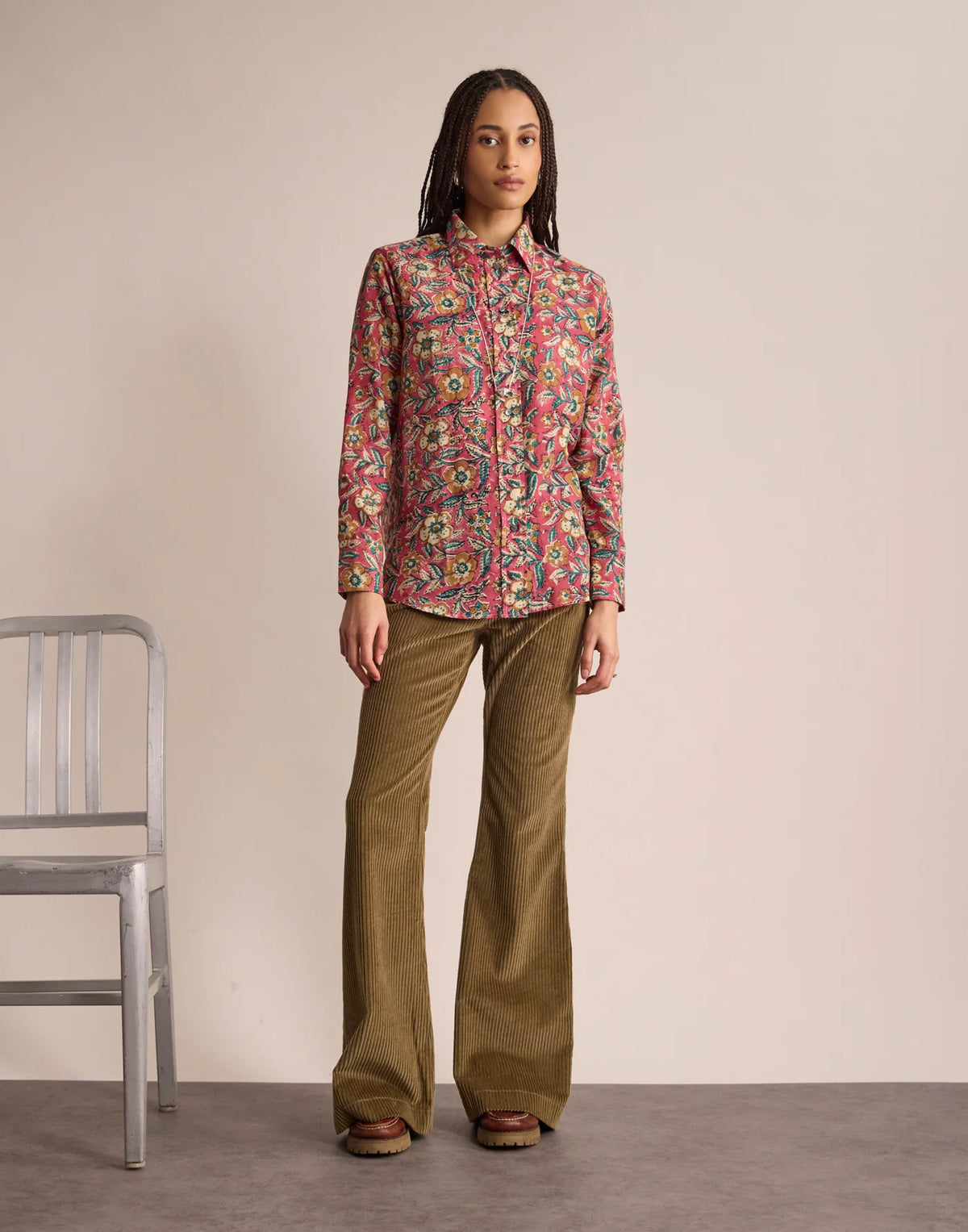 Ines De La Fressange Maureena Yellow Shirt