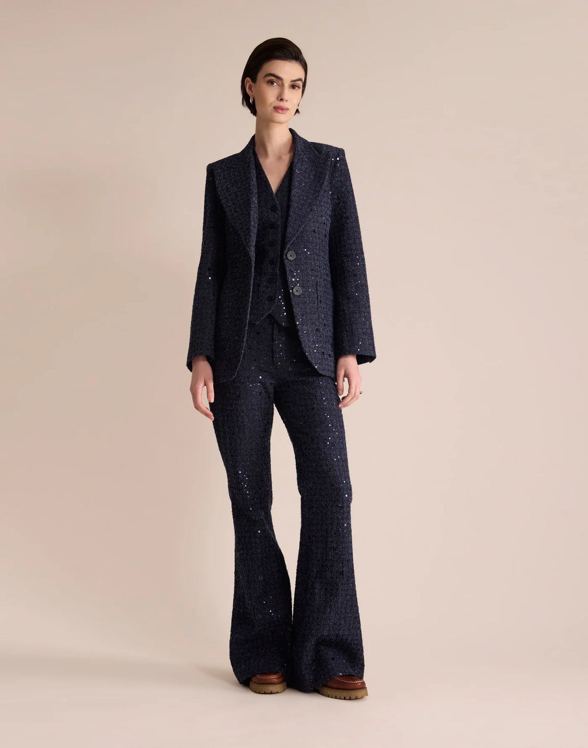 Ines De La Fressange - Thadée Blue Jacket