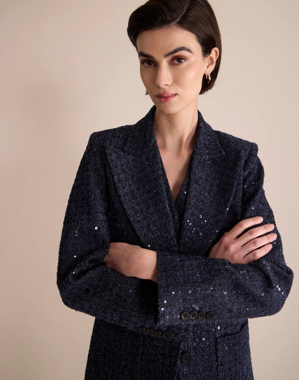 Ines De La Fressange - Thadée Blue Jacket
