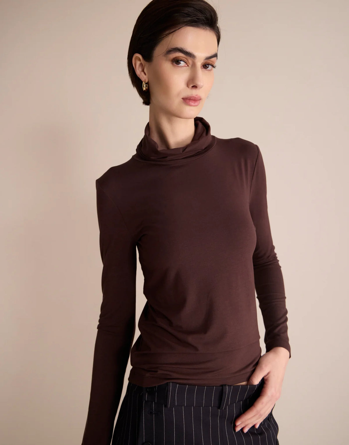 Ines De La Fressange - Jade Top in Brown
