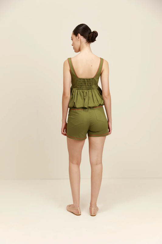 Project Adamo - Olive Top