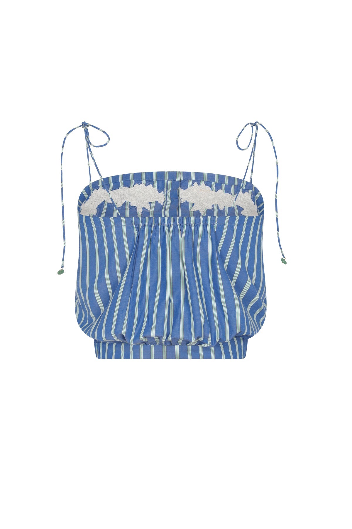 Carolina K Paula Top, Blue Stripes