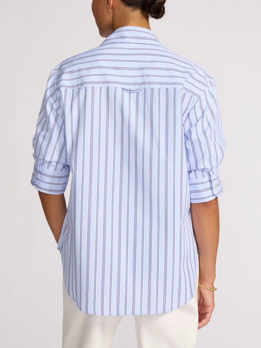 Brochu Walker the Pia Shirt in Montecito Stripe
