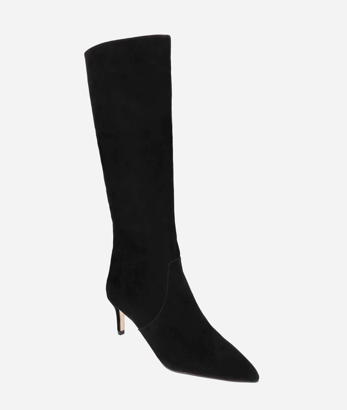 Pelle Moda Ravina Knee High Boot in Black Suede