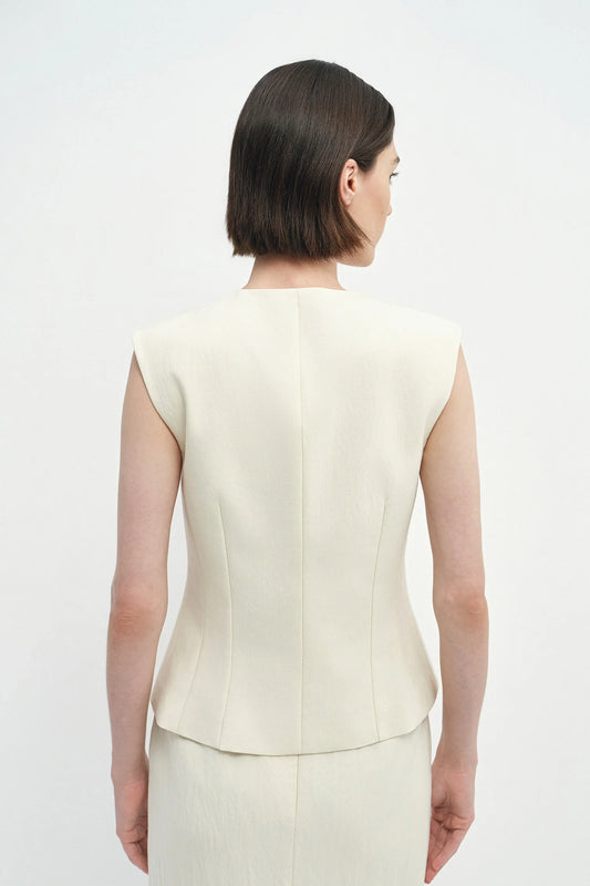 Rue Sophie Elira Button Front Vest