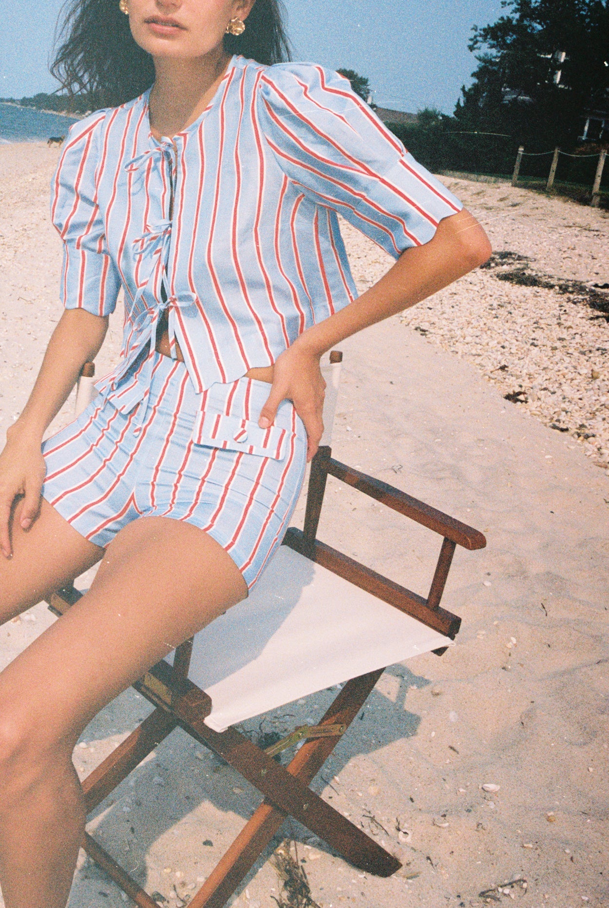 Sister NY Scalloped Top, Harbour Stripe