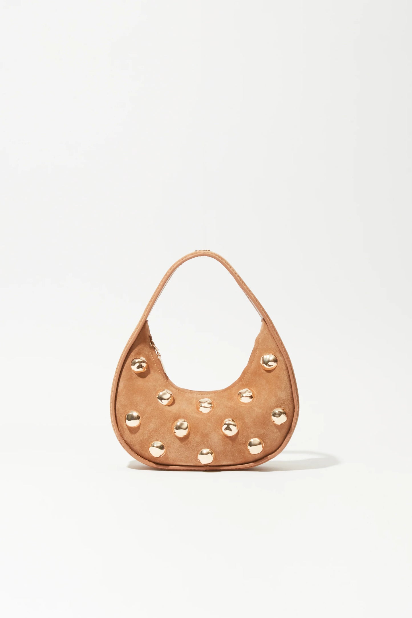Simkhai Finn Studded Suede Shoulder Bag