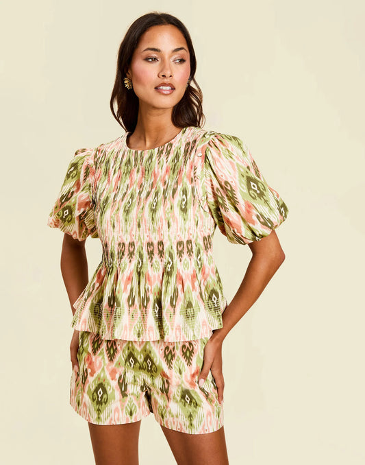 Mestiza Santa Fe Convertible Top Sweet Pea Ikat