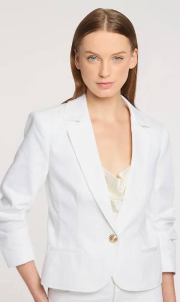 Cinq À Sept Denim le Petit Khloe Blazer