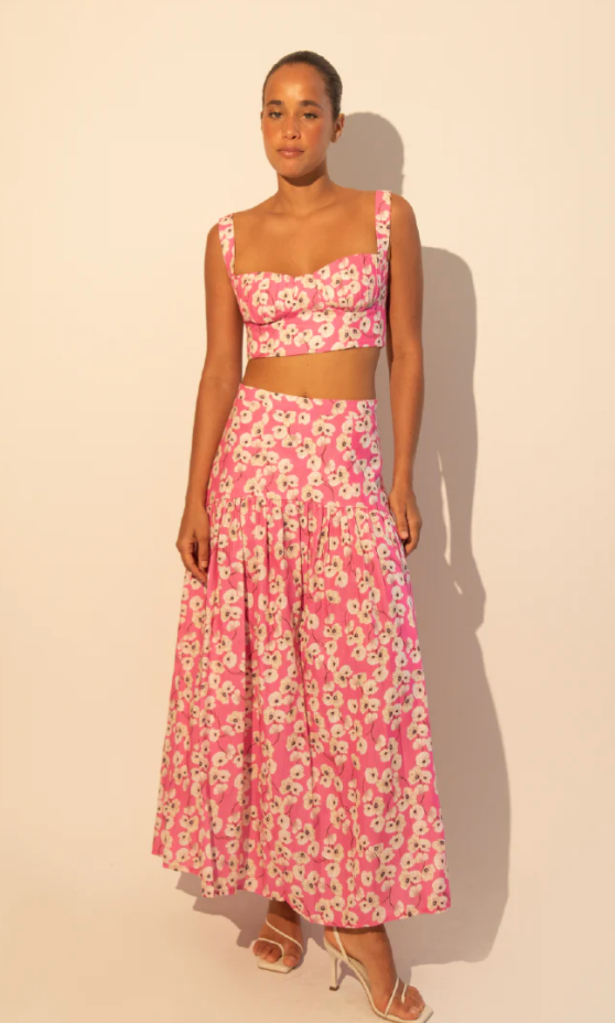 KLEID Alisha Skirt | Poppy Pink