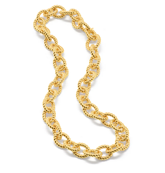 Capucine De Wulf Victoria Small Gold Chain Necklace 18"
