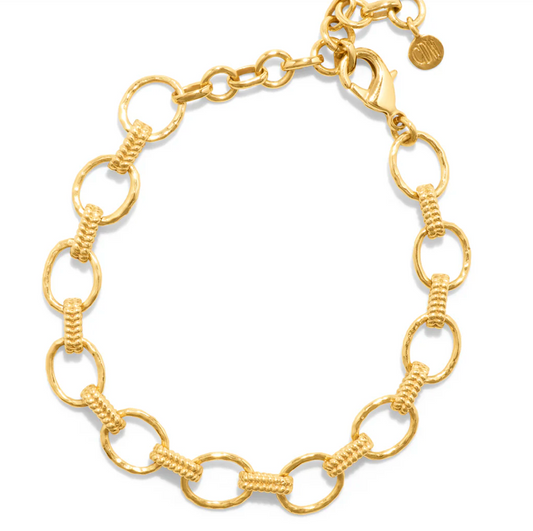 Capucine De Wulf Cleopatra Small Gold Link Bracelet