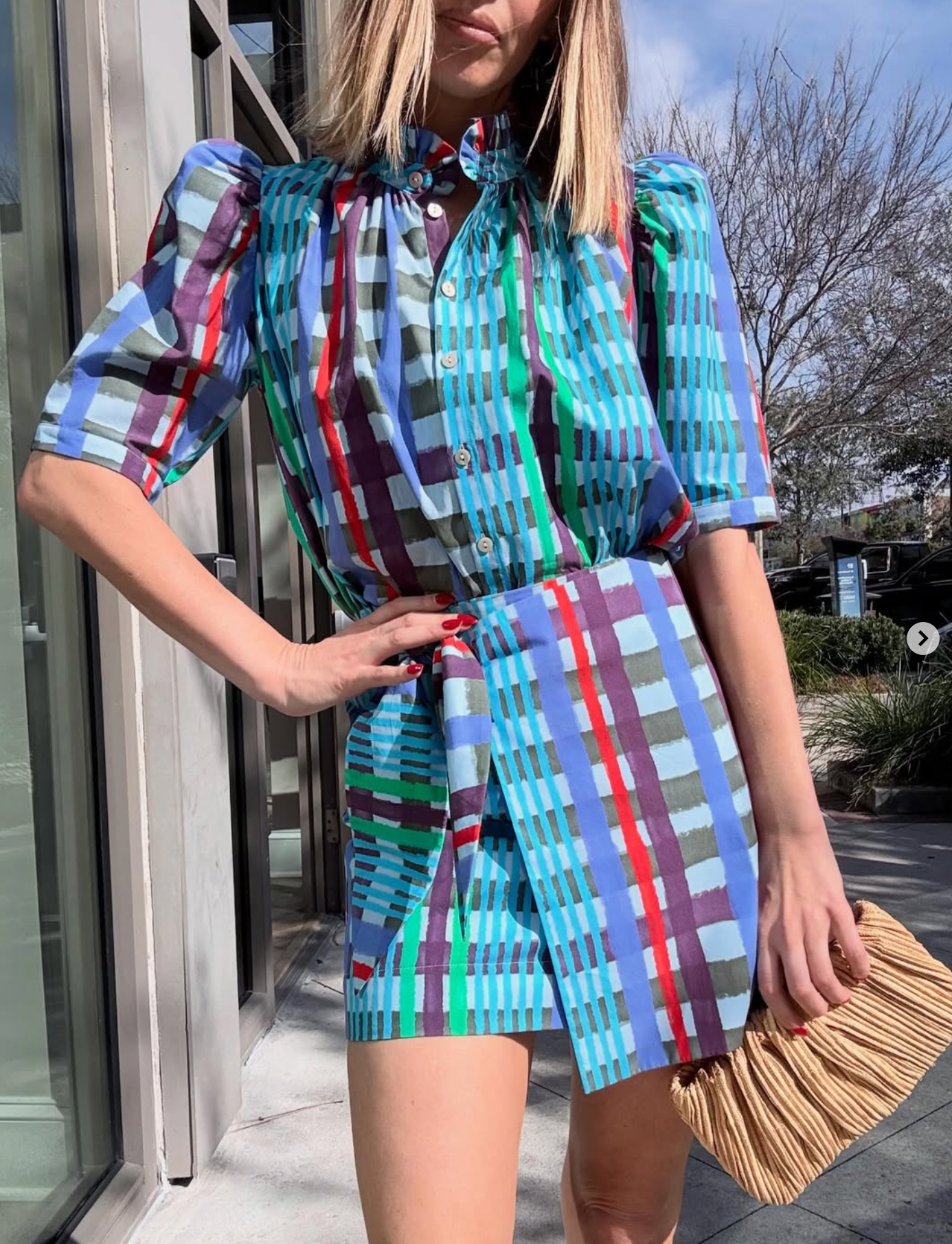 De loreta tapir blouse in Astro Print