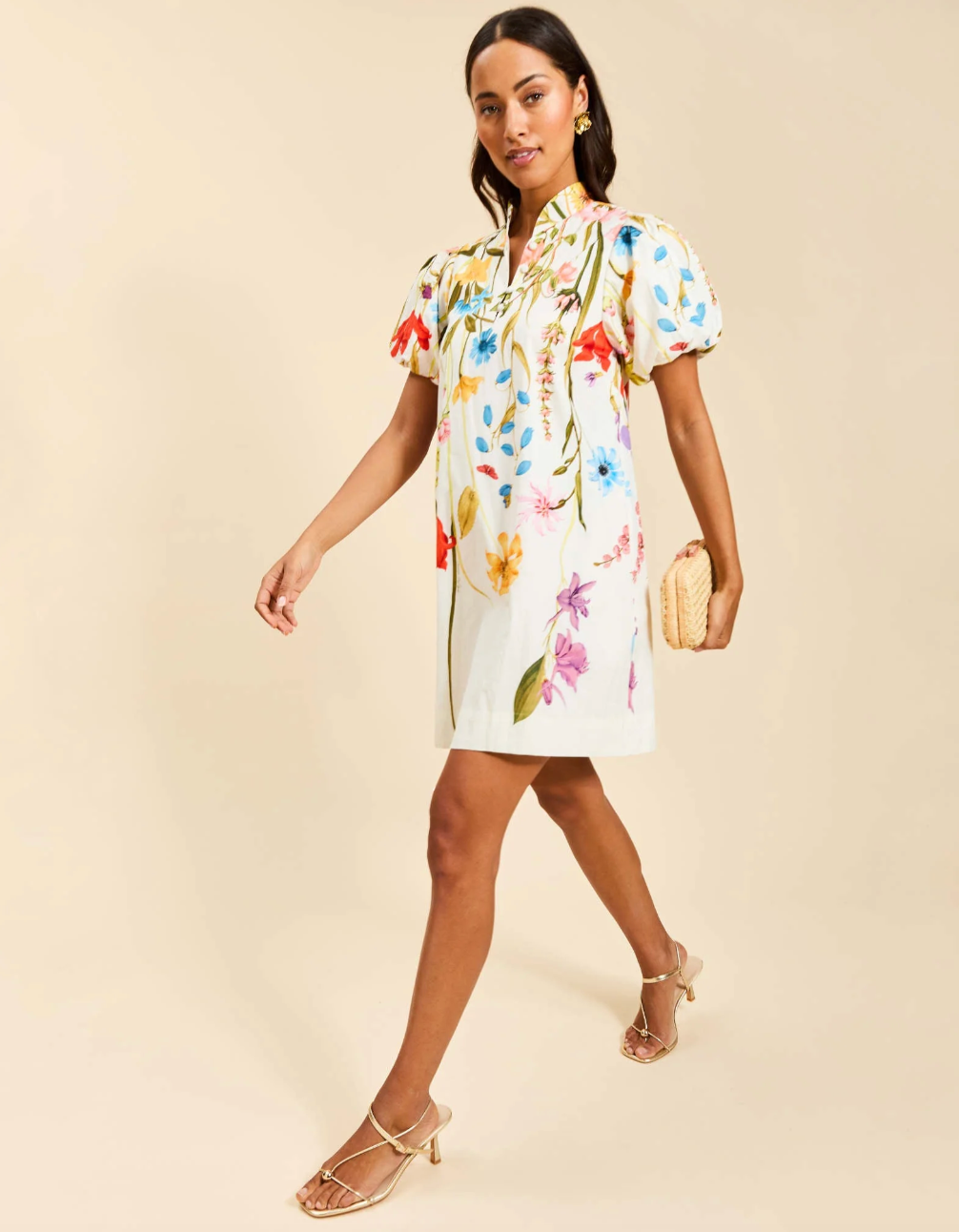 Mestiza Elliana Printed Mini Dress