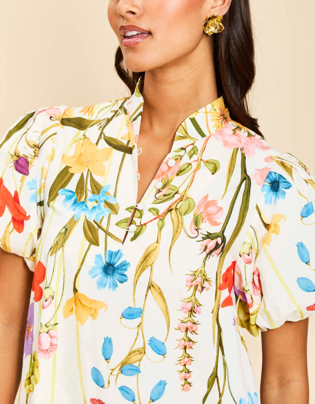 Mestiza Elliana Printed Mini Dress