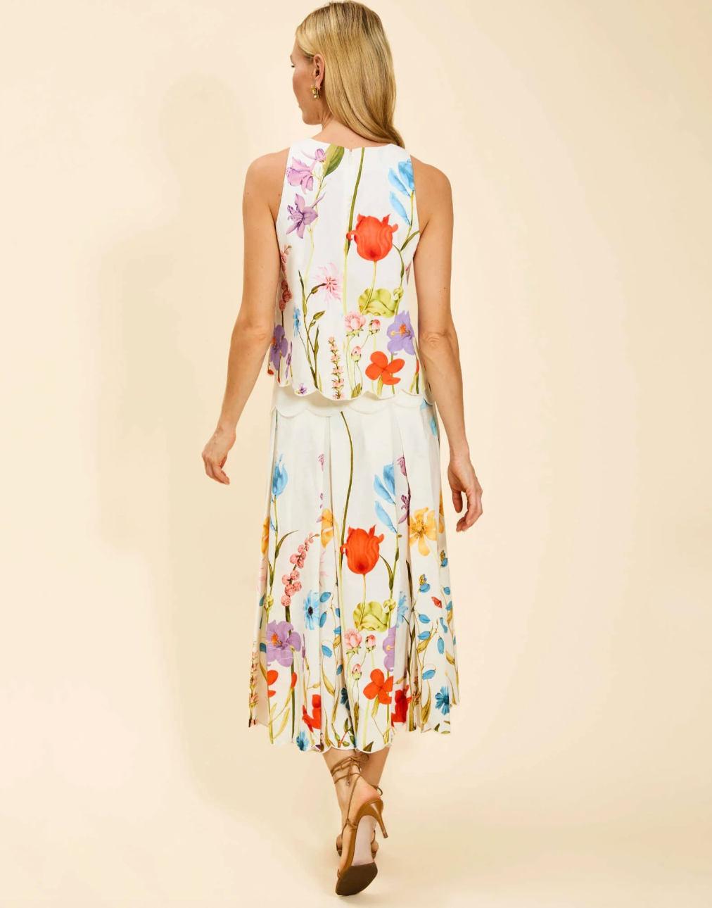 Mestiza Sonata Scallop Midi Skirt Regular Price
