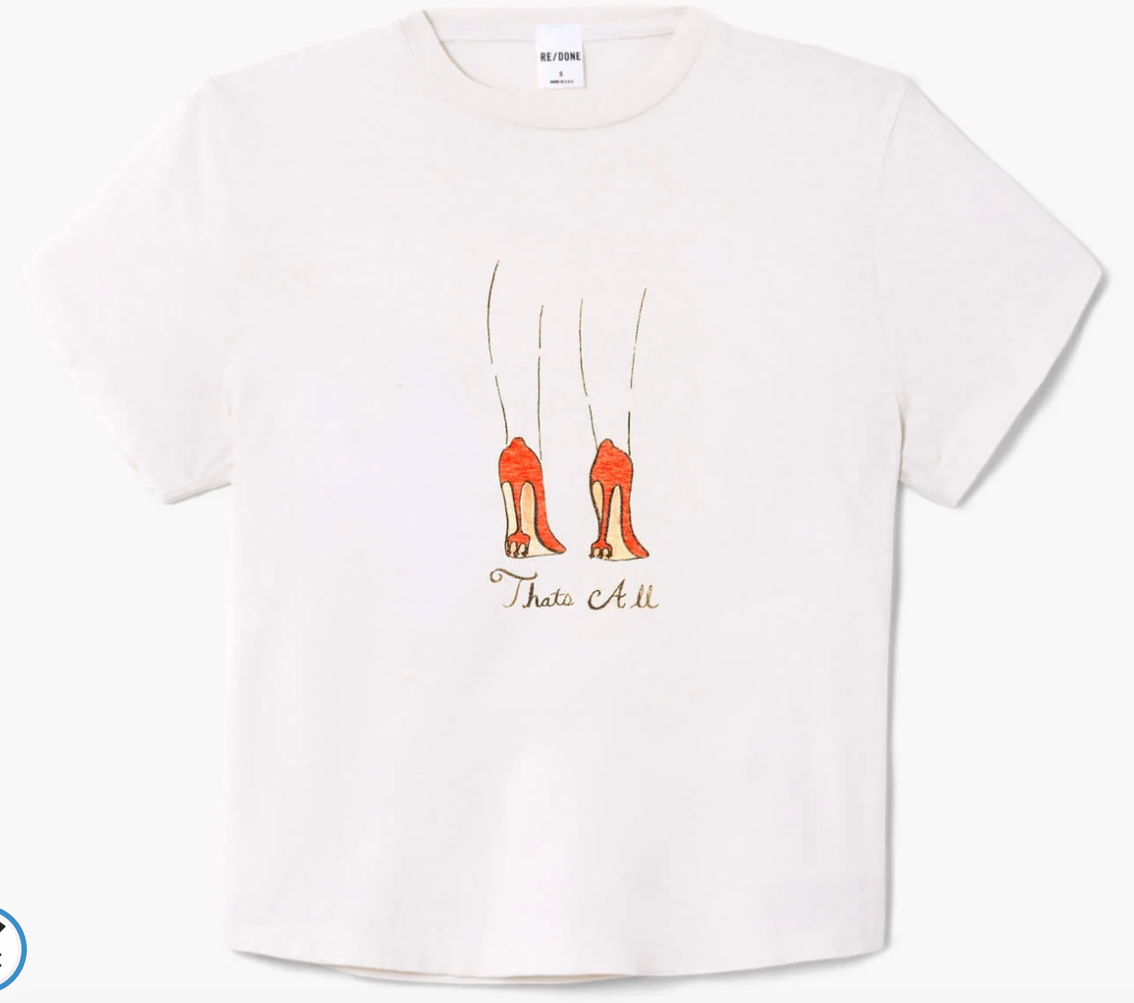 RE/DONE 1950s Boxy Tee That's All