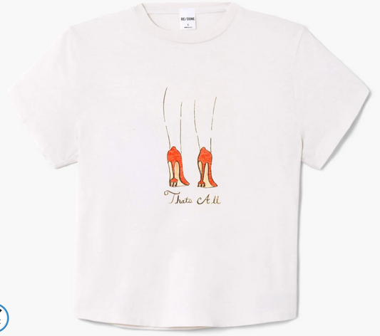 RE/DONE 1950s Boxy Tee That's All