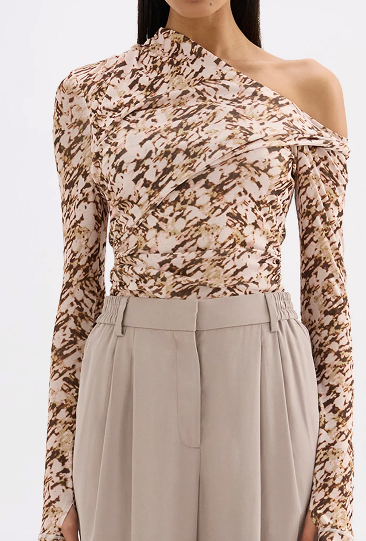 The Nude Lucy Liora LS Mesh Top