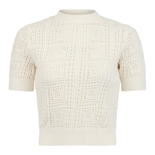 Born a Kennedy Sinclair Crochet Top