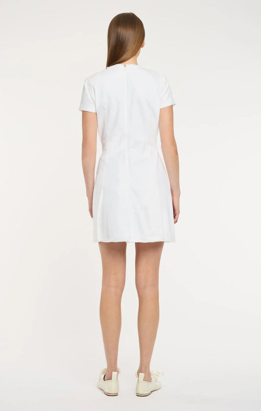 Cinq a' Sept White Denim Nova Dress