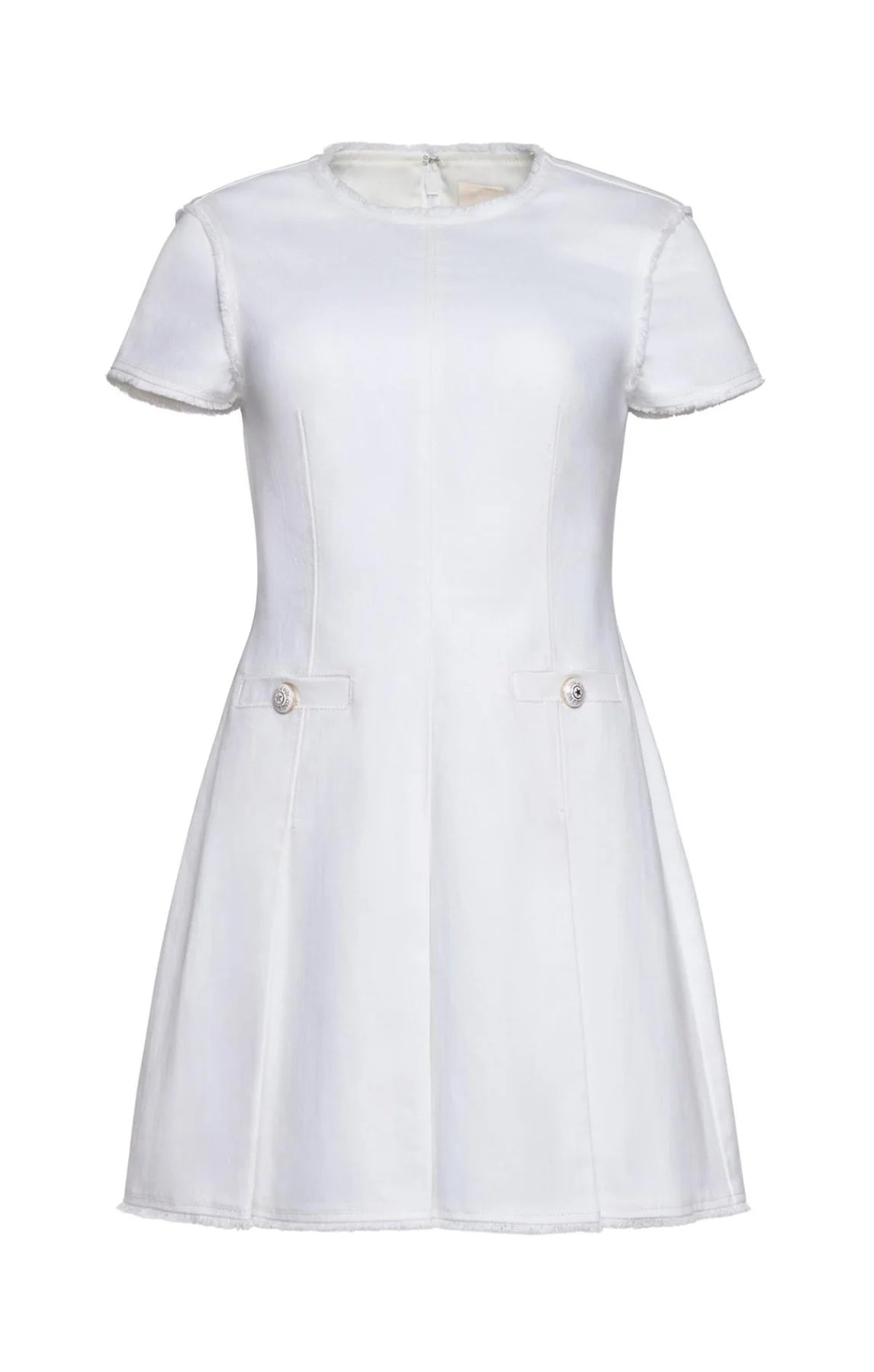 Cinq a' Sept White Denim Nova Dress