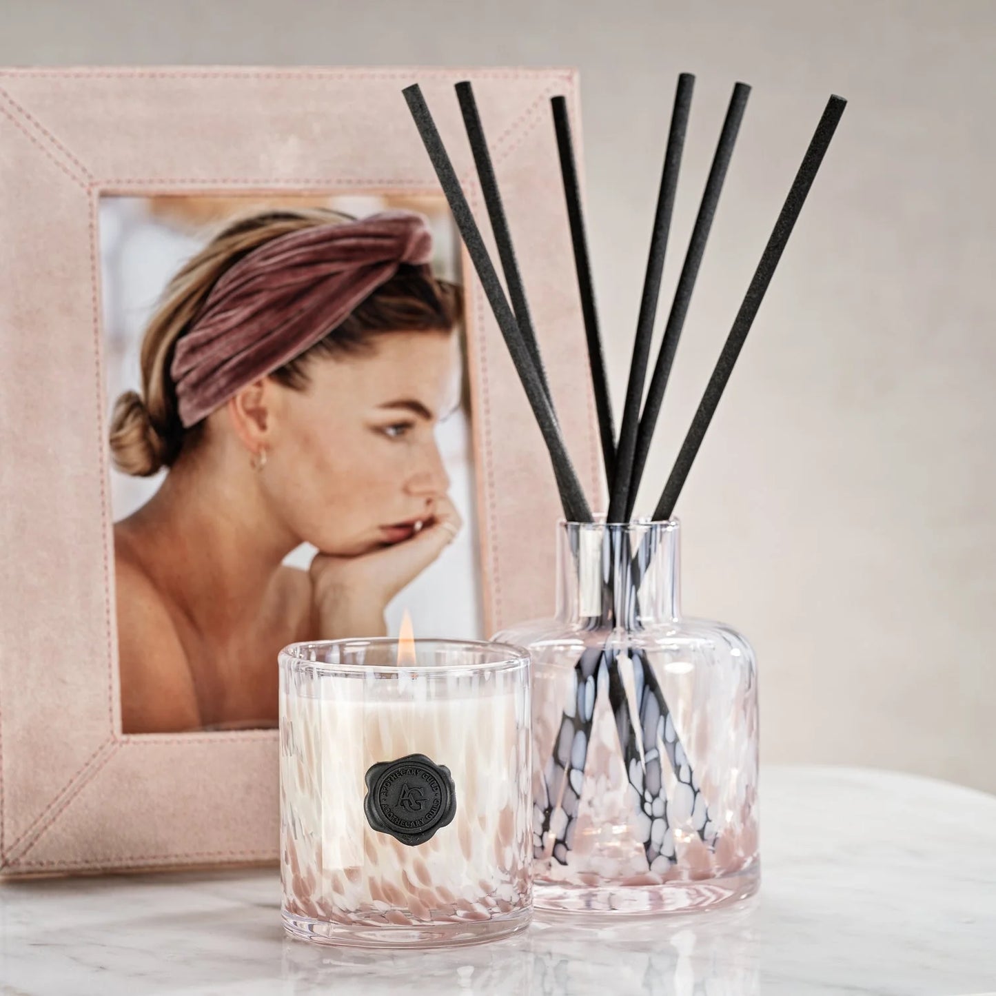 Zodax Opal Glass Reed Diffuser