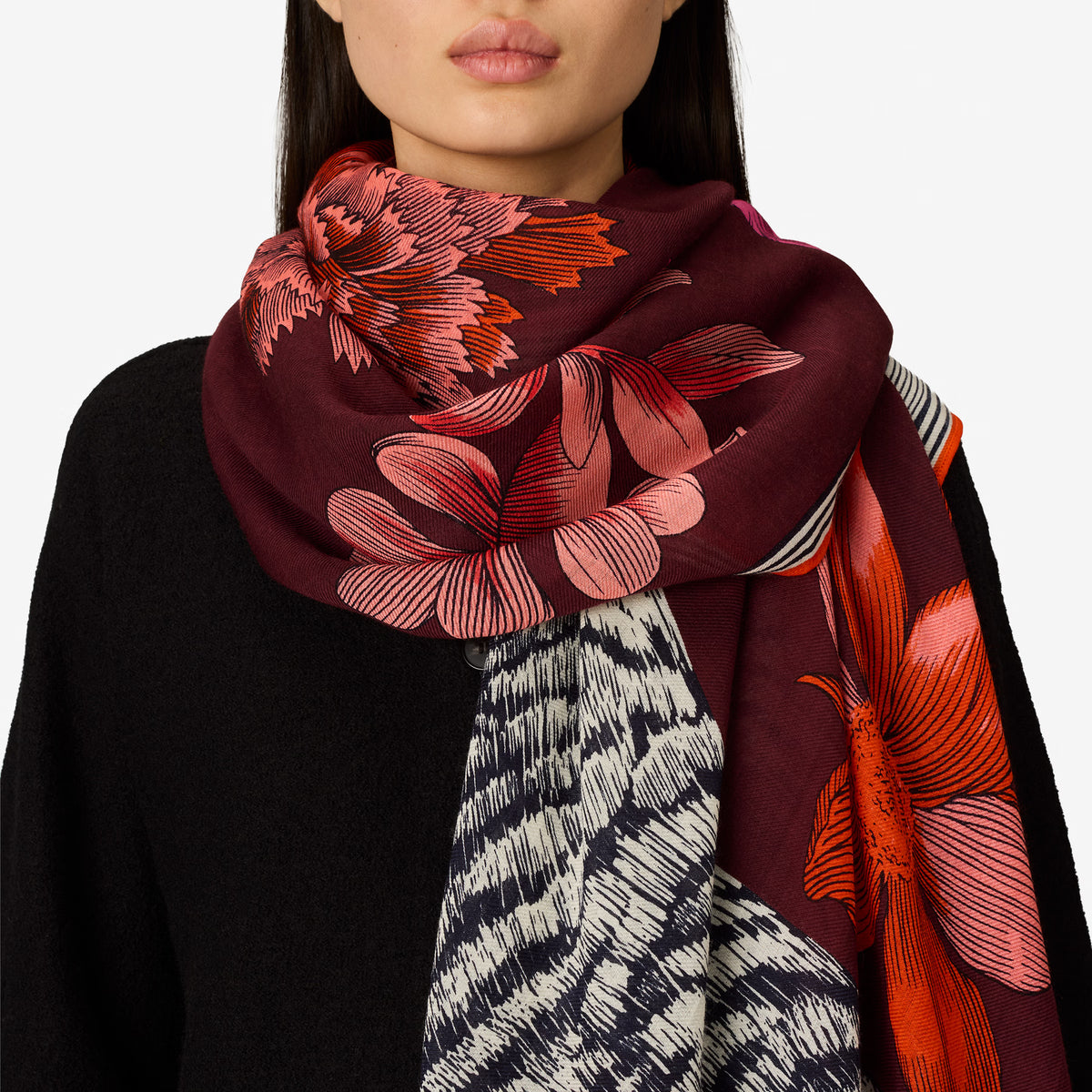 Inoui Editions Square 130 - Gustav - Burgundy