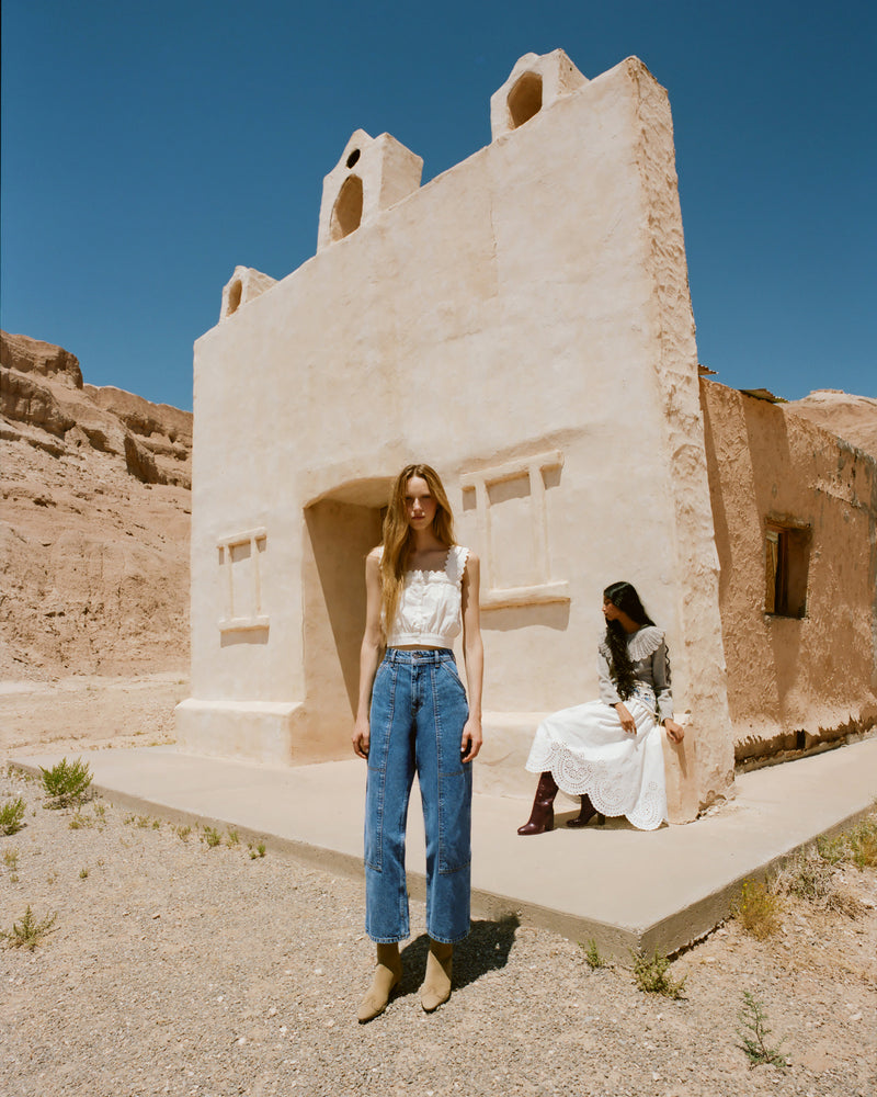 Loeffler Randall Aspen Sand Suede Ankle Boot
