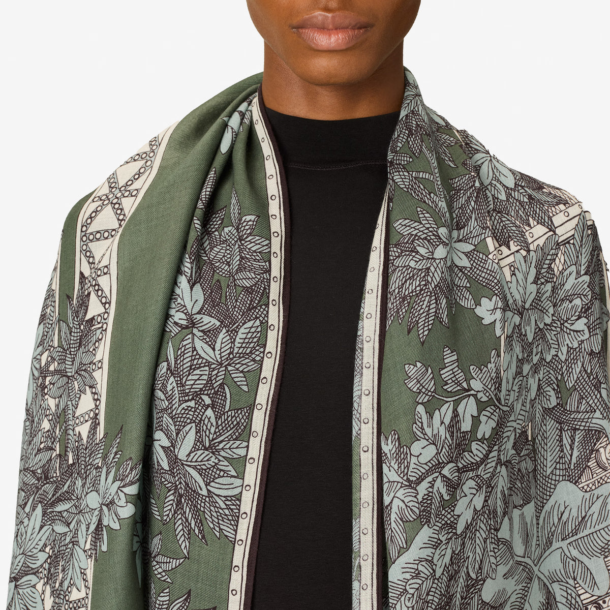 Inoui Editions Scarf 80 - 1889 - Khaki