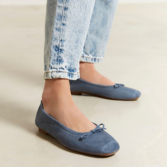 Reqins Harmony Ballet- Flat Blu Jean