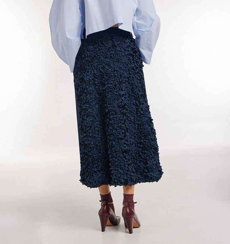 Chie Mihara Samoan Navy Skirt