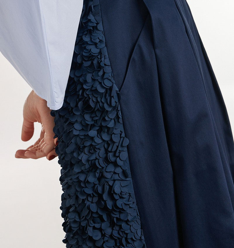 Chie Mihara Samoan Navy Skirt