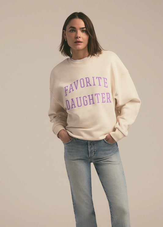 The Collegiate Sweatshirt Gardenia