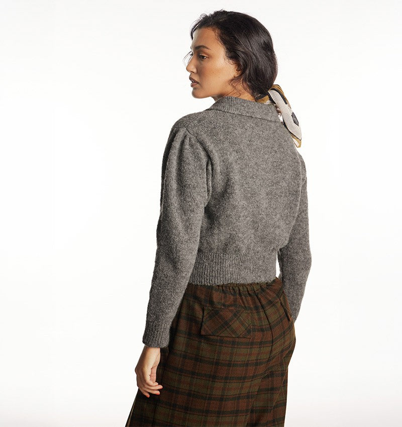 Chie Mihara Kiss Sweater, Grey