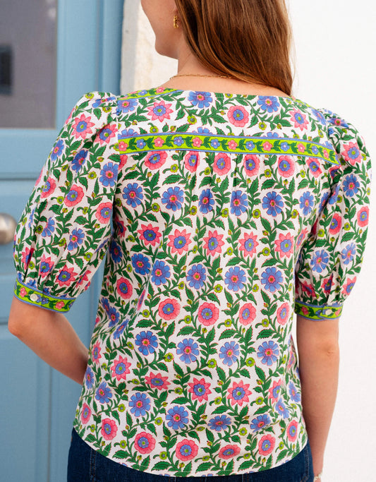 Pink City Prints Lexi Top