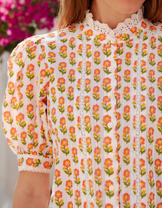 Pink City Prints Vera Blouse