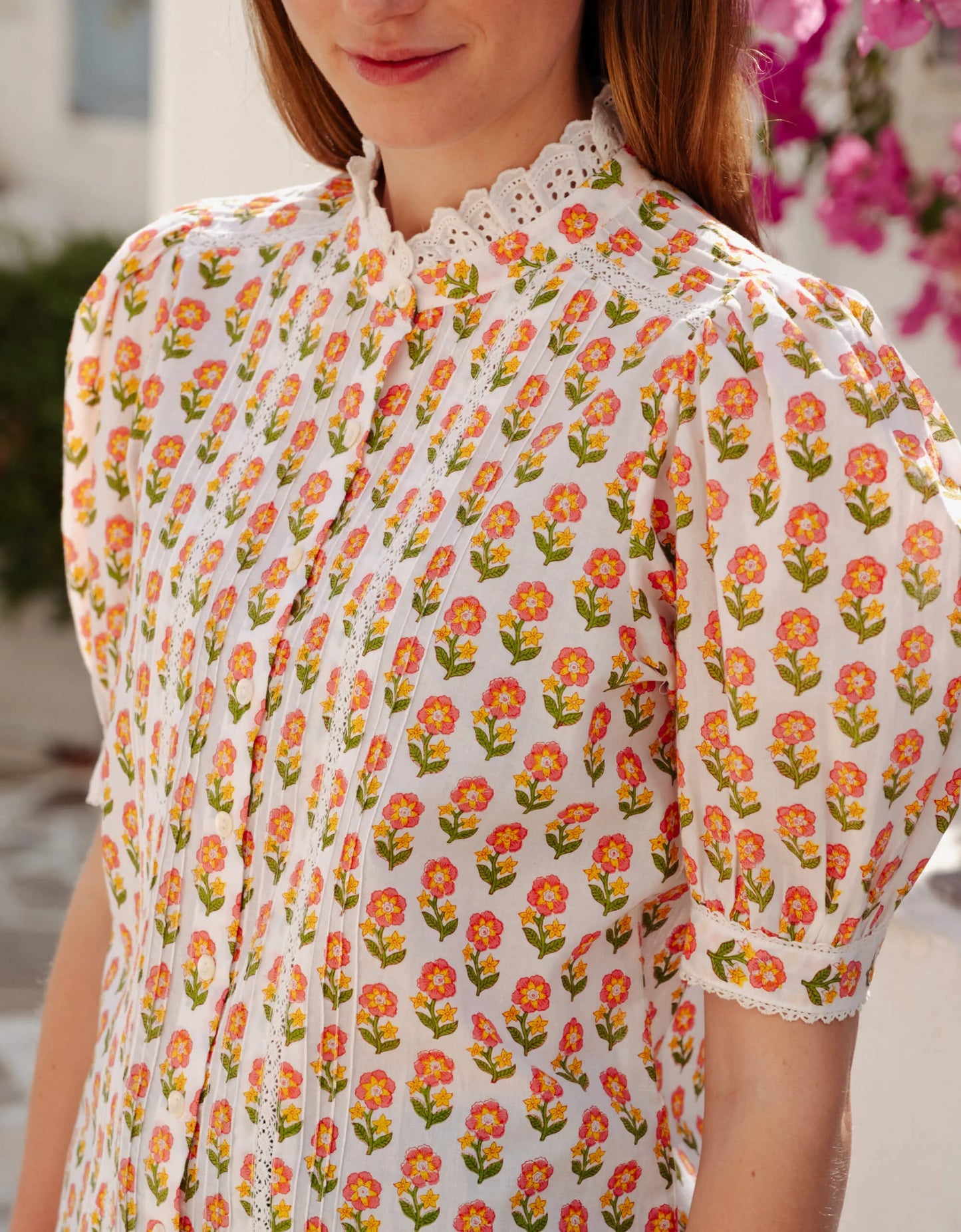 Pink City Prints Vera Blouse